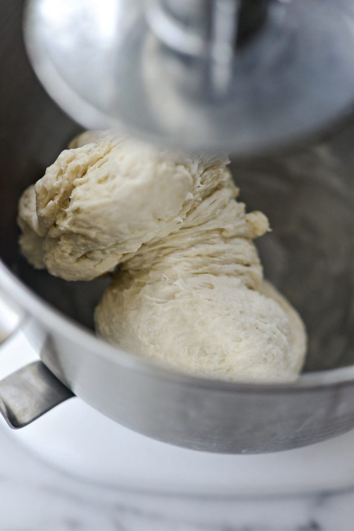 switch to dough hook and knead 6 minutes