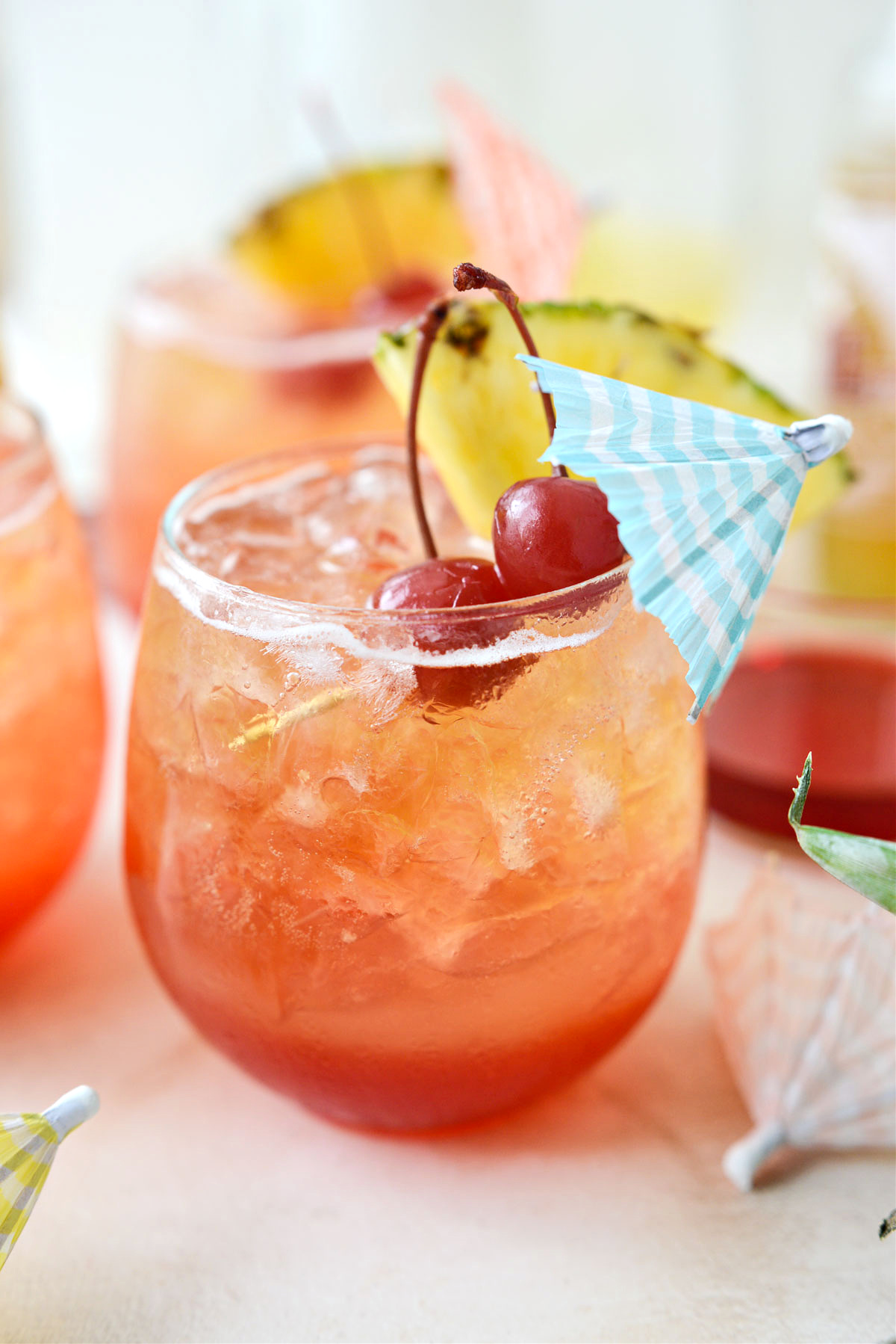 Pineapple Tequila Sunrise Shandy Simply Scratch