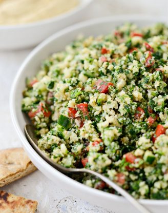 Roasted Cauliflower Tabbouleh