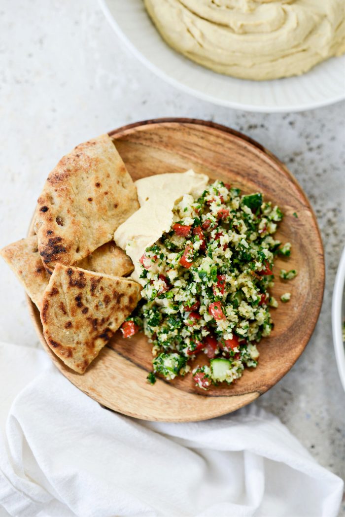 Roasted Cauliflower Tabbouleh