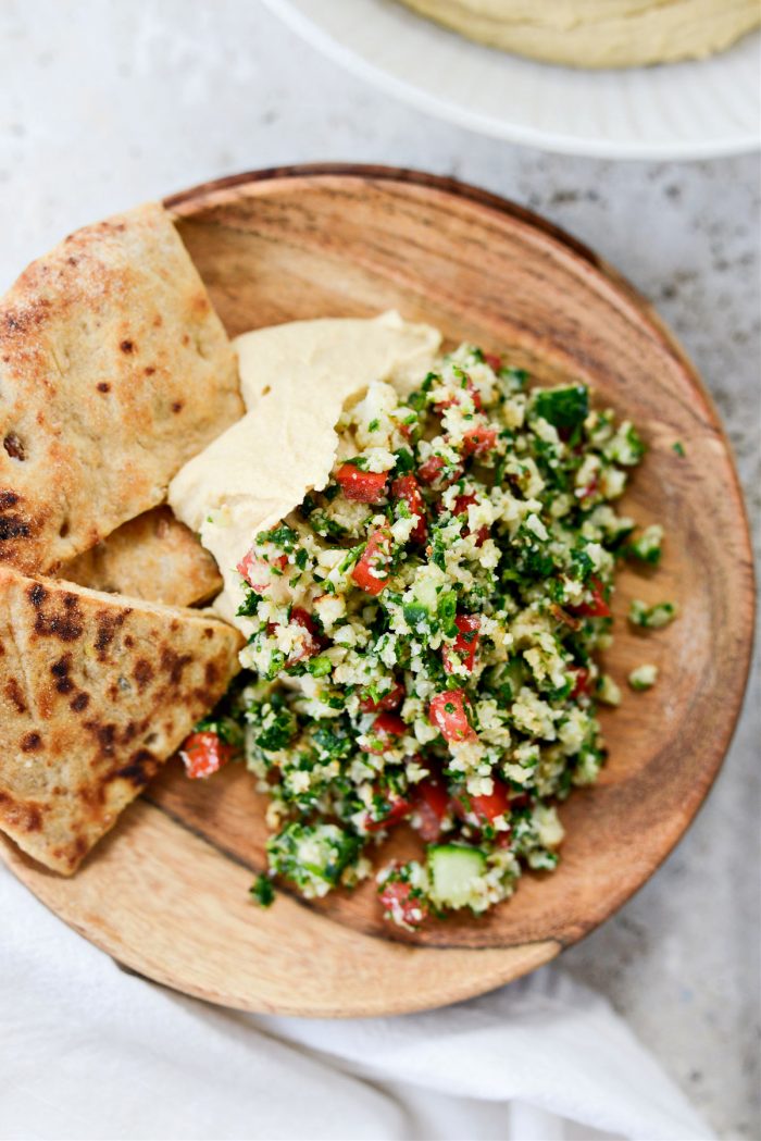 Roasted Cauliflower Tabbouleh