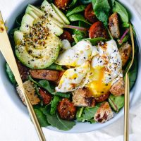 Simple Breakfast Salad