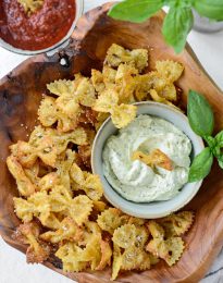 Air Fryer Pasta Chips