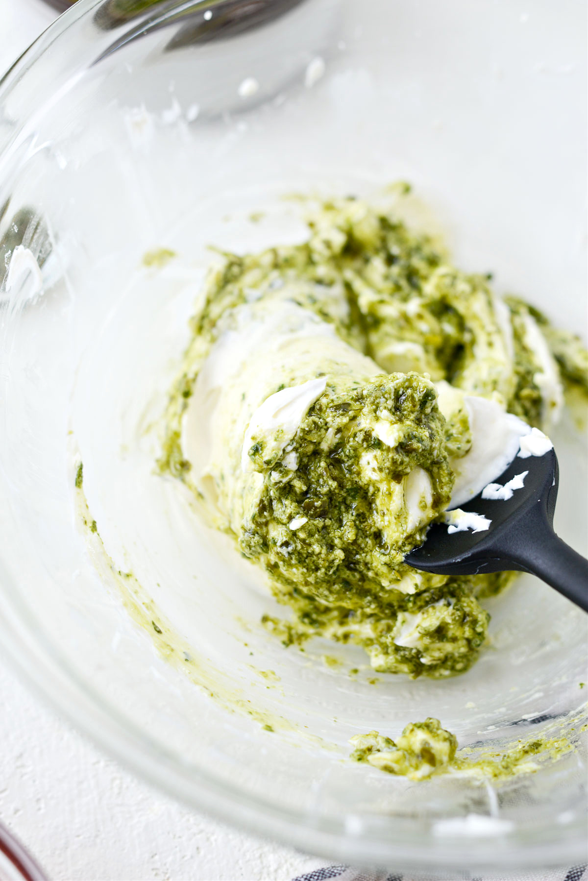 Air Fryer Pasta Chips with Pesto Dip Simply Scratch