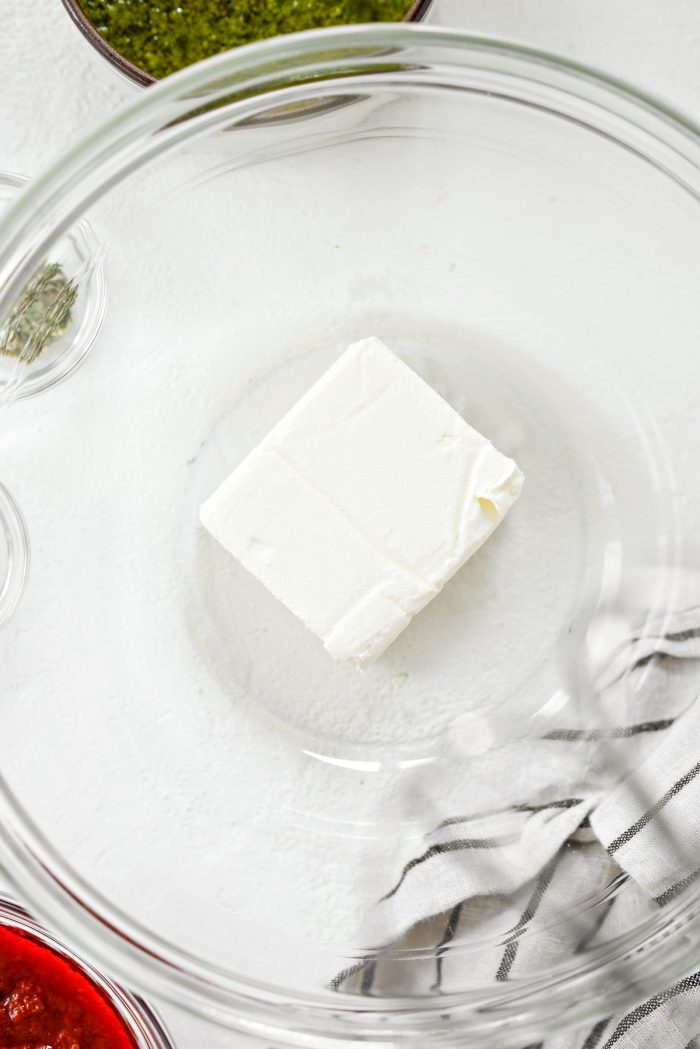 cream cheese to a bowl