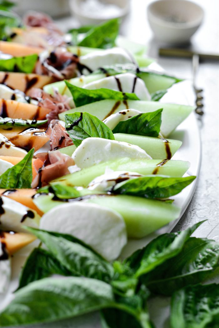 Melon Caprese Platter