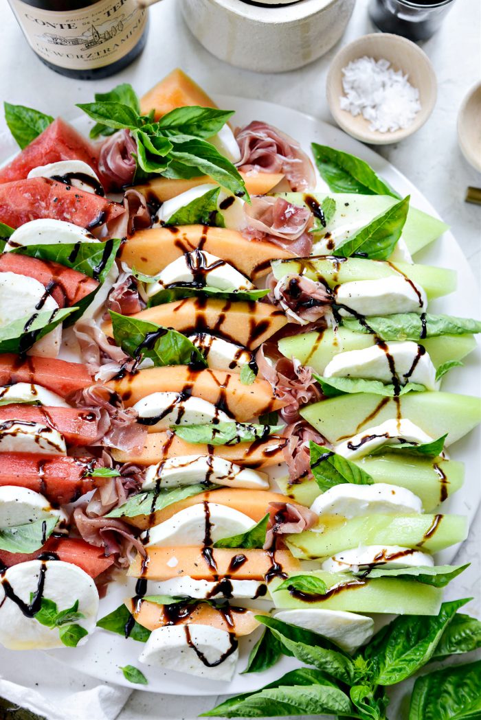 Melon Caprese Platter