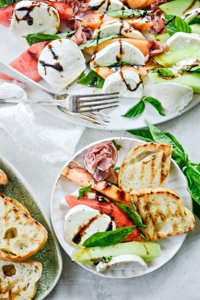 Melon Caprese Platter