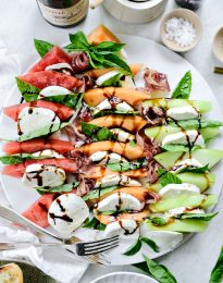 Melon Caprese Platter