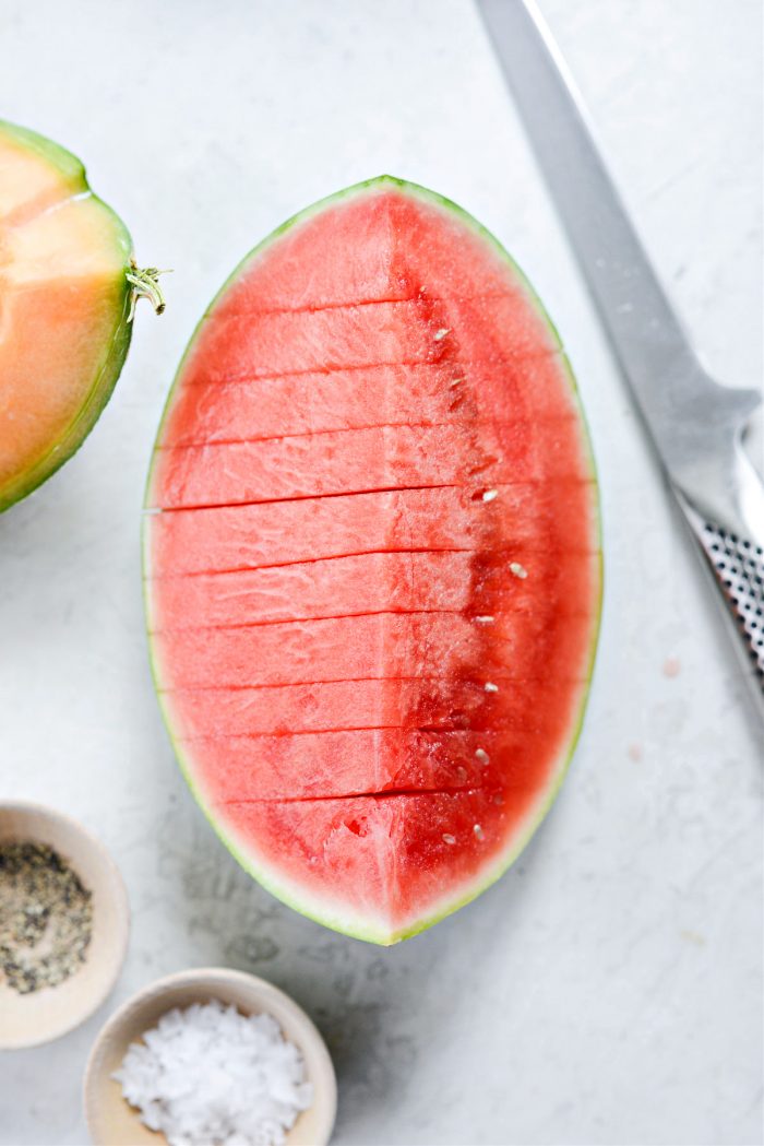 sliced mellon