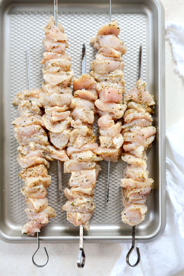 skewer chicken