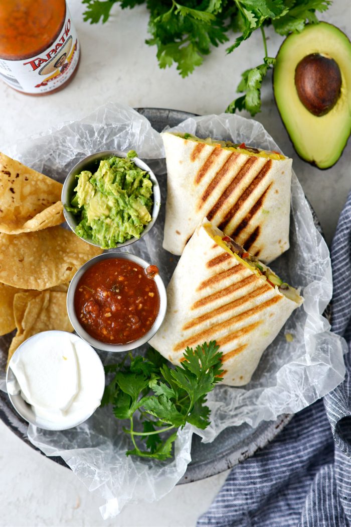 Grilled Breakfast Burritos