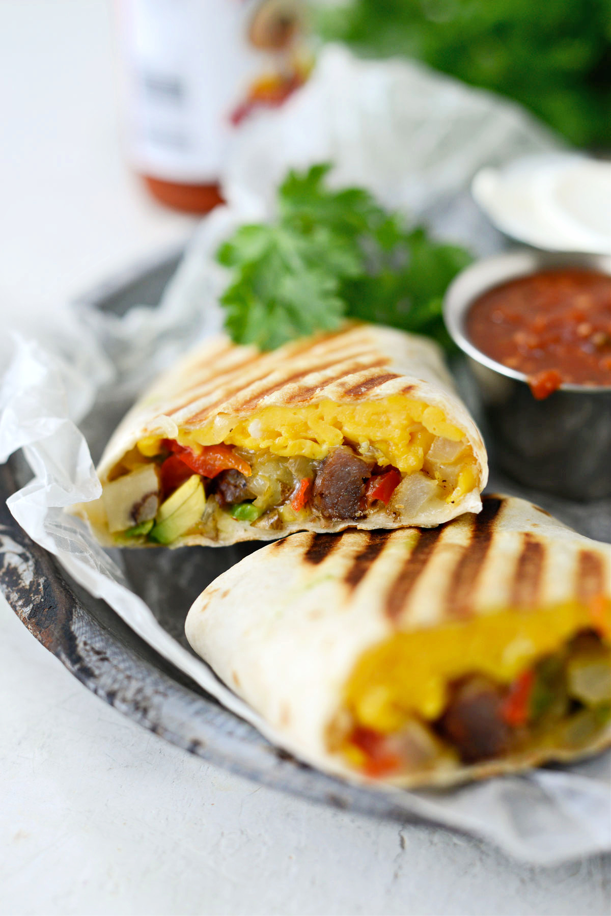 Grilled Breakfast Burritos - Simply Scratch