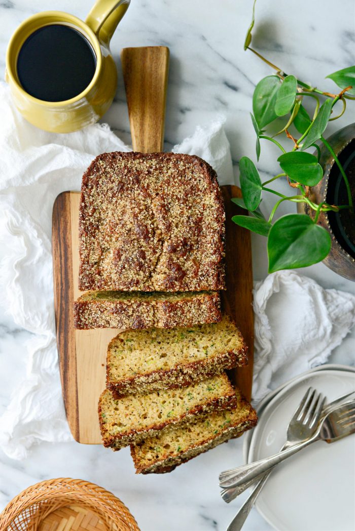 Lemon Poppy Seed Zucchini Bread