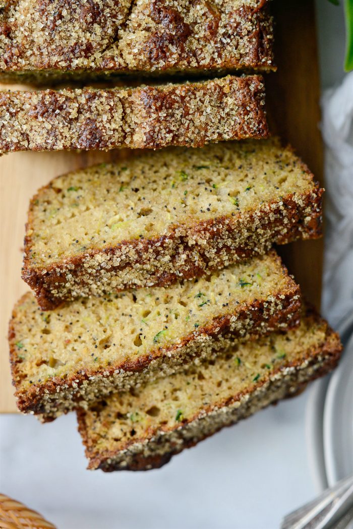 Lemon Poppy Seed Zucchini Bread