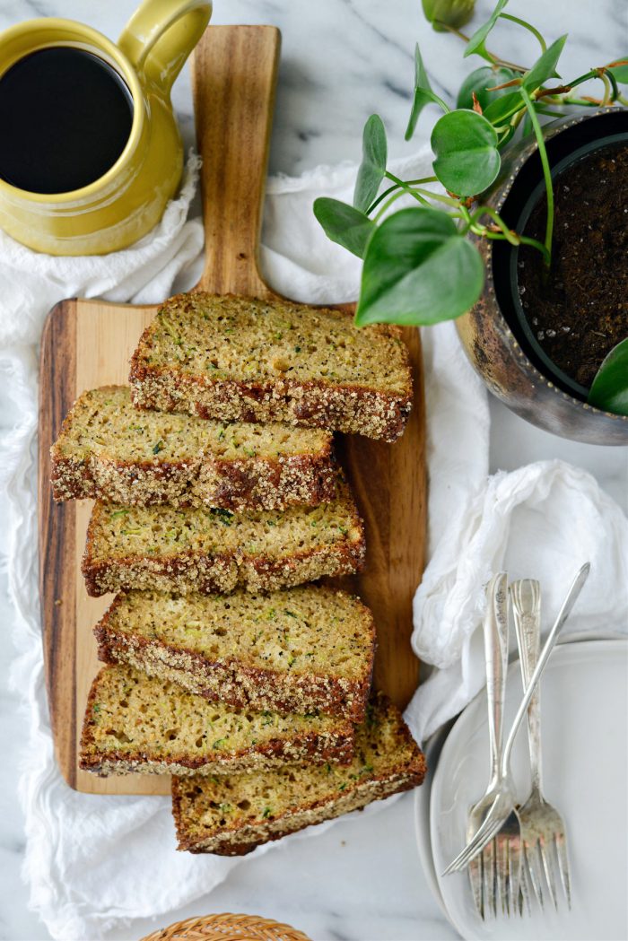 Lemon Poppy Seed Zucchini Bread