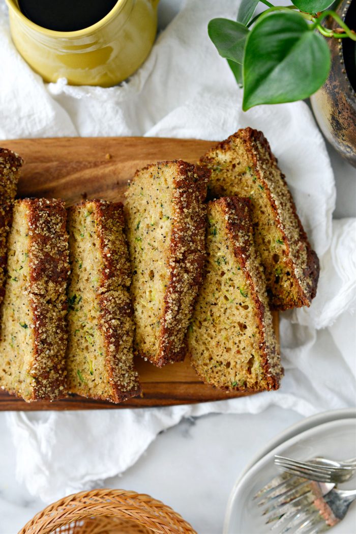 Lemon Poppy Seed Zucchini Bread