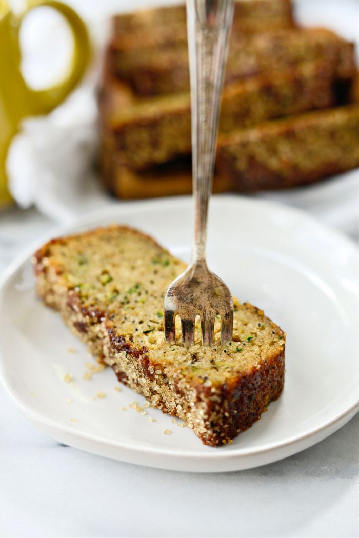 Lemon Poppy Seed Zucchini Bread