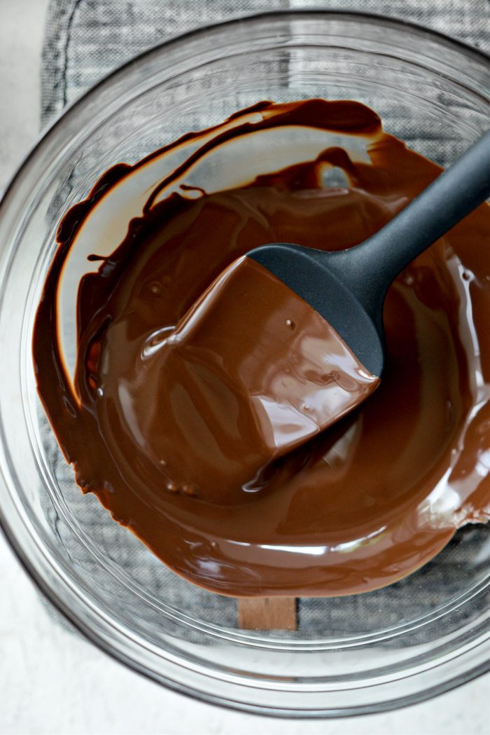 melted chocolate