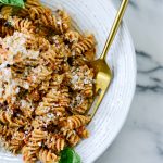 Sun-dried Tomato Walnut Pesto Pasta