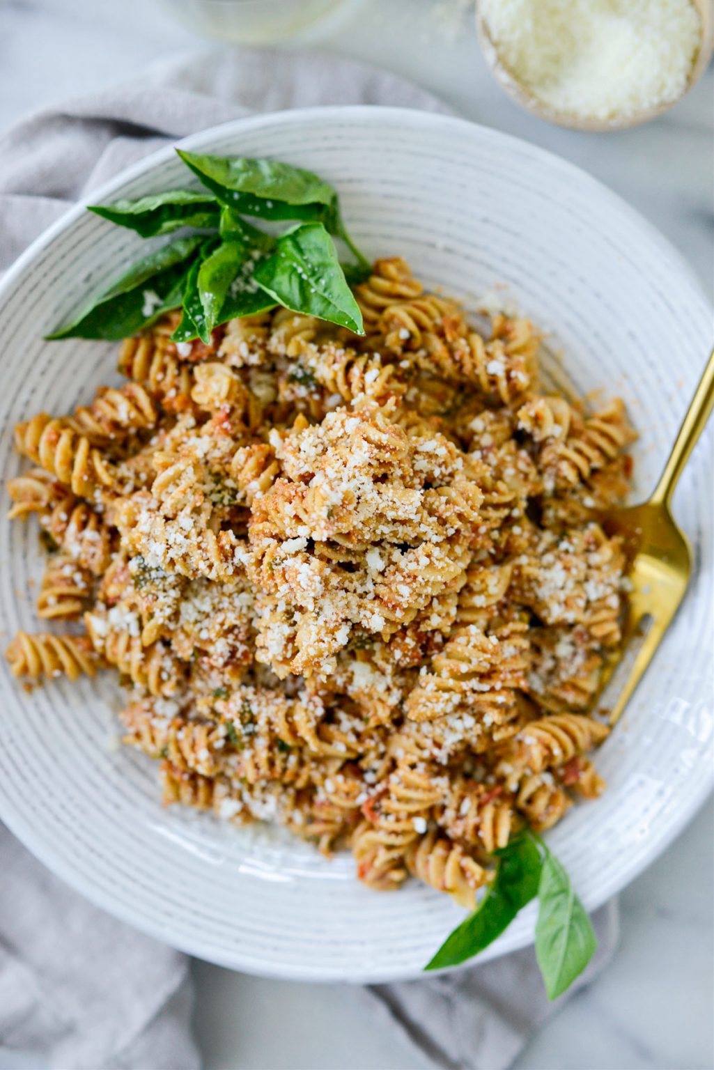 Sundried Tomato Toasted Walnut Pesto Pasta Simply Scratch