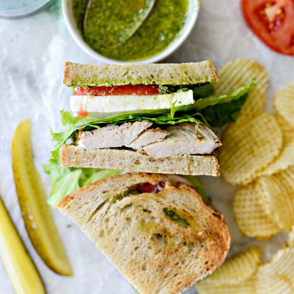 Grilled Turkey Pesto Sandwich Simply Scratch
