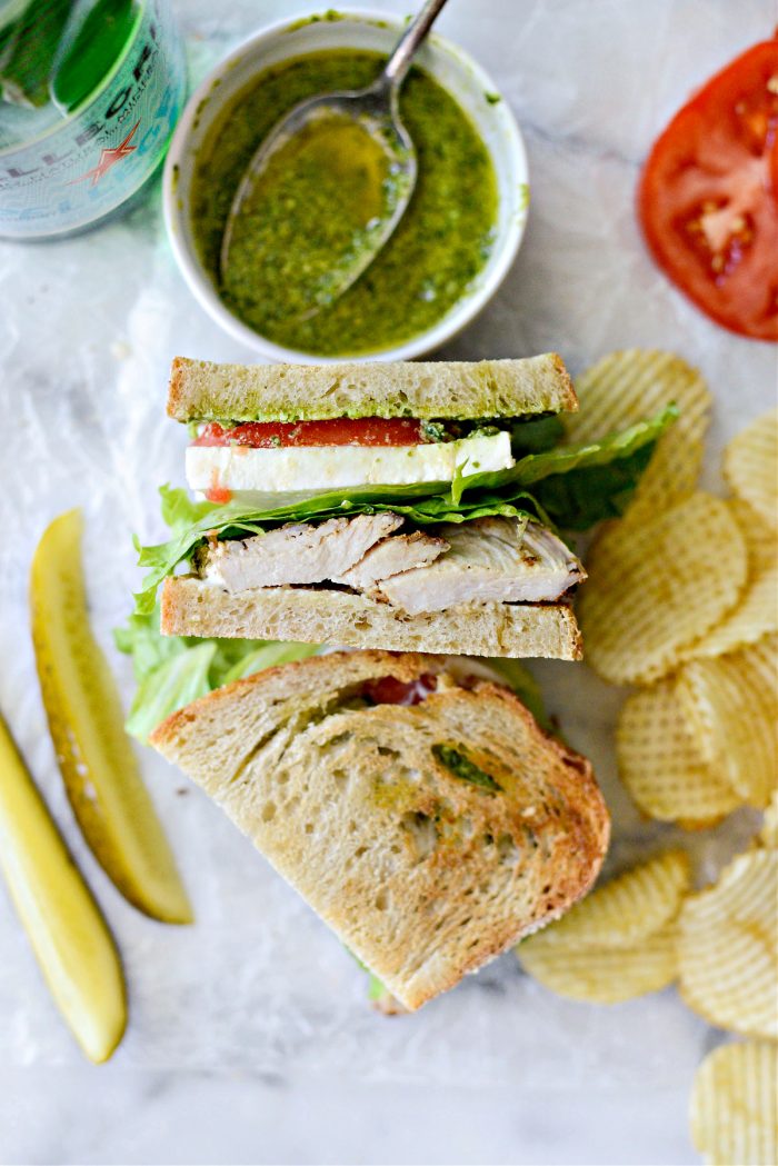 Turkey Pesto Sandwich