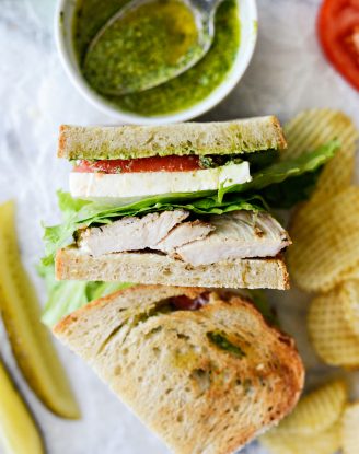 Turkey Pesto Sandwich