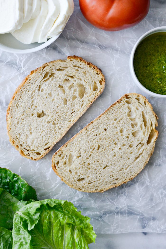 toast sourdough bread