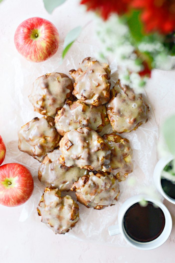 Air Fryer Apple Fritters