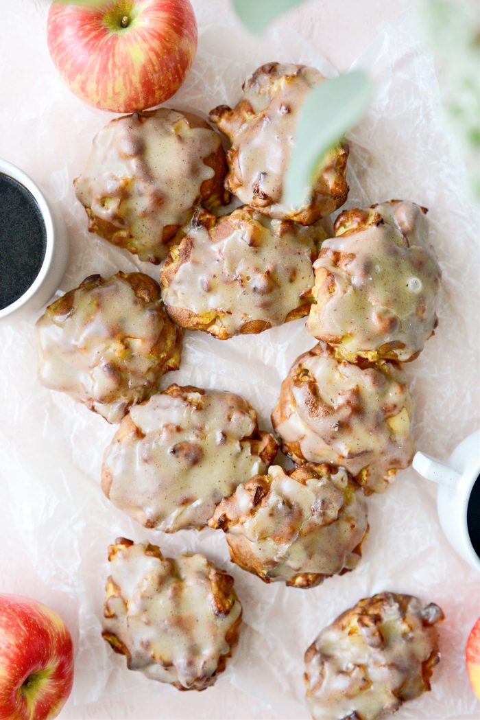 Air Fryer Apple Fritters