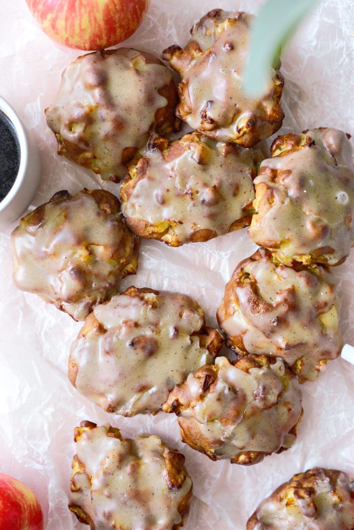 Air Fryer Apple Fritters