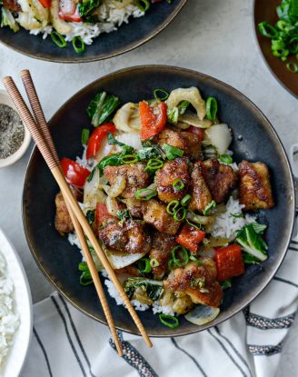 Black Pepper Chicken Stir-fry