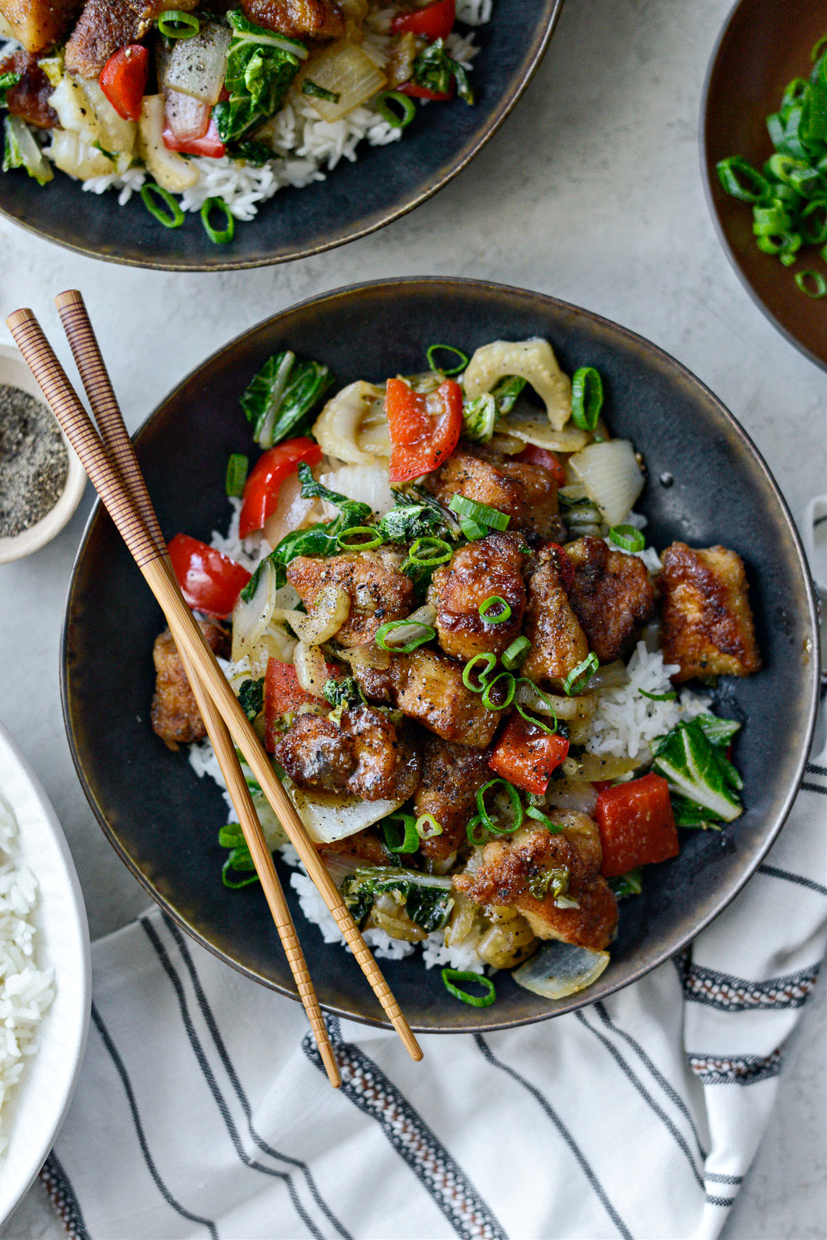 Black Pepper Chicken Stir-Fry - Simply Scratch