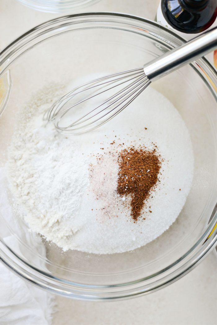 dry ingredients in bowl