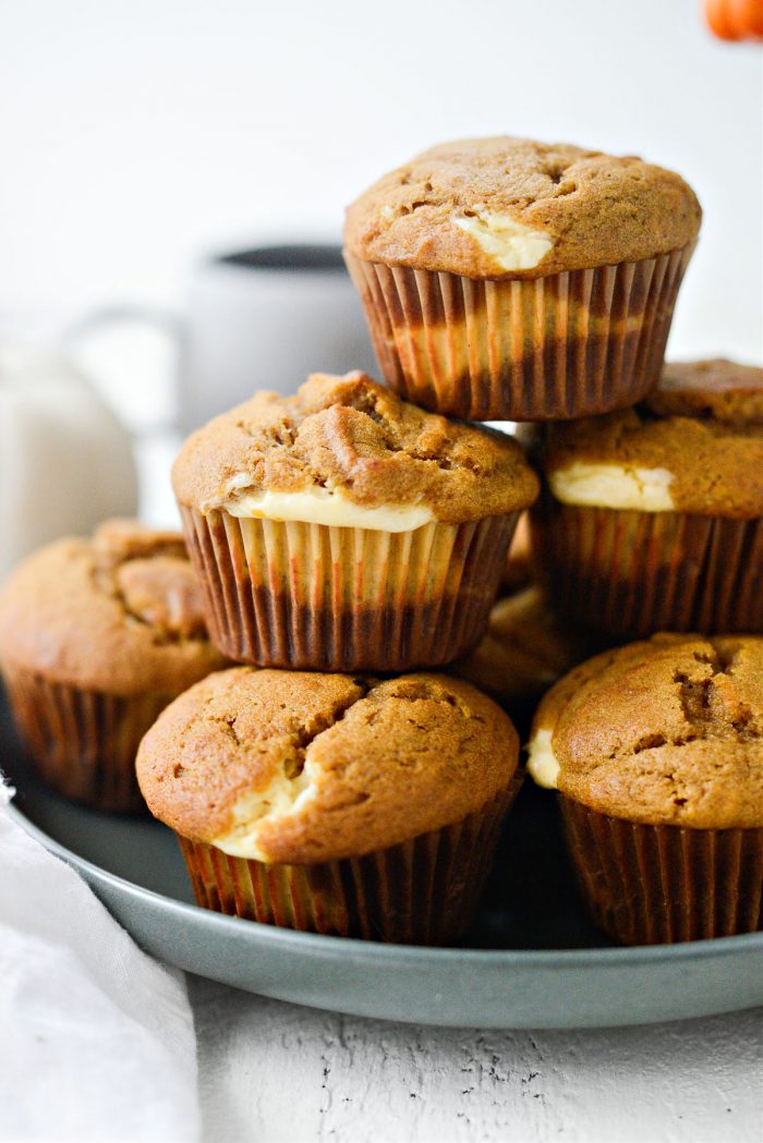 Cheesecake Pumpkin Muffins