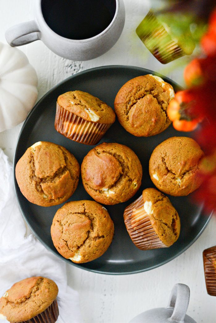 Cheesecake Pumpkin Muffins