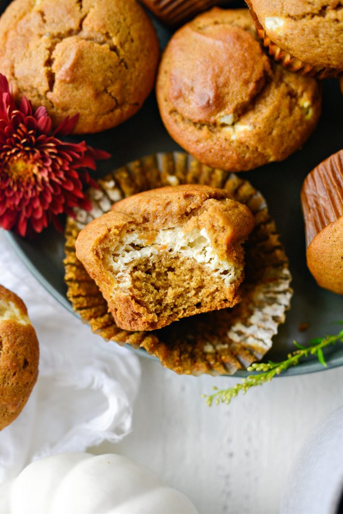 Cheesecake Pumpkin Muffins