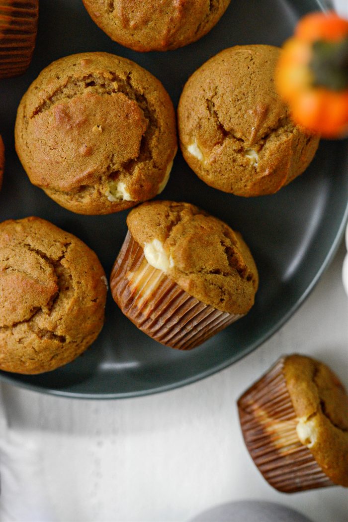 Cheesecake Pumpkin Muffins