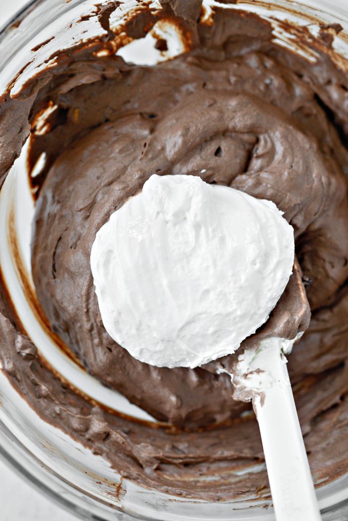 Add in the marshmallow fluff