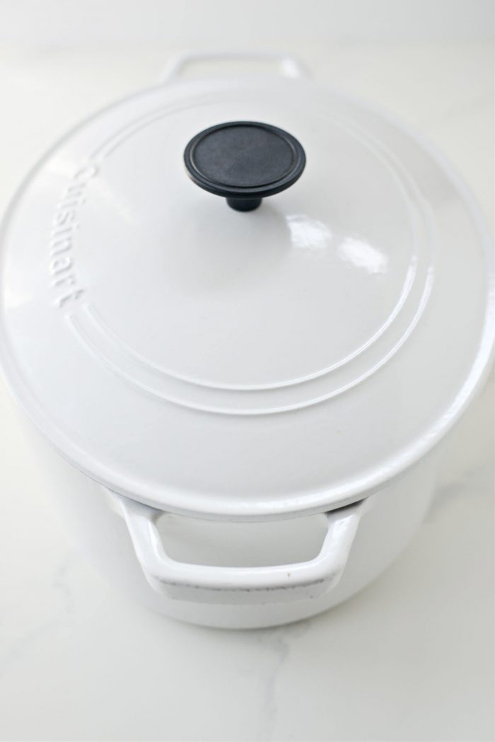 preheat dutch oven in oven
