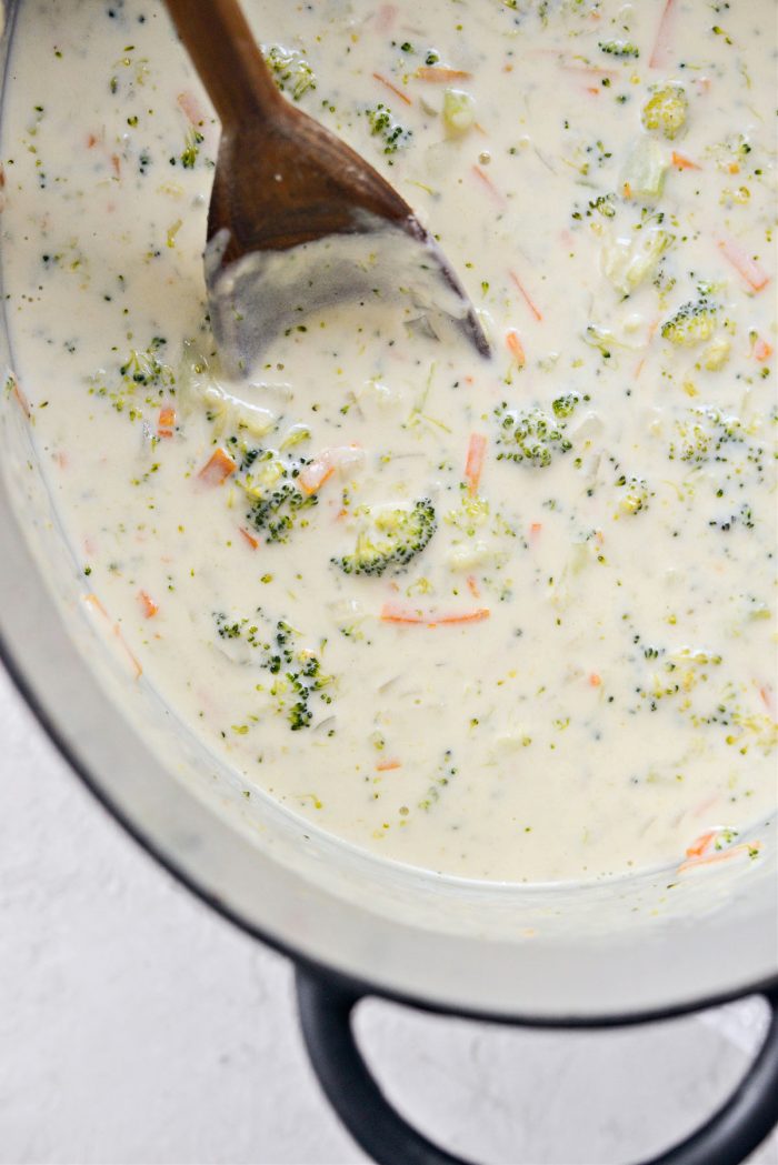 creamy Simple Broccoli Cheddar Soup Recipe