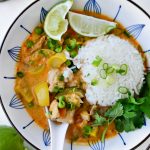 Thai Coconut Curry Chicken Soup