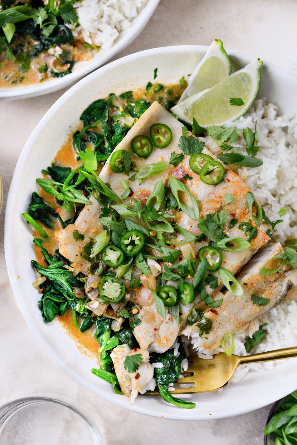 Thai Coconut Curry Poached Barramundi Simply Scratch