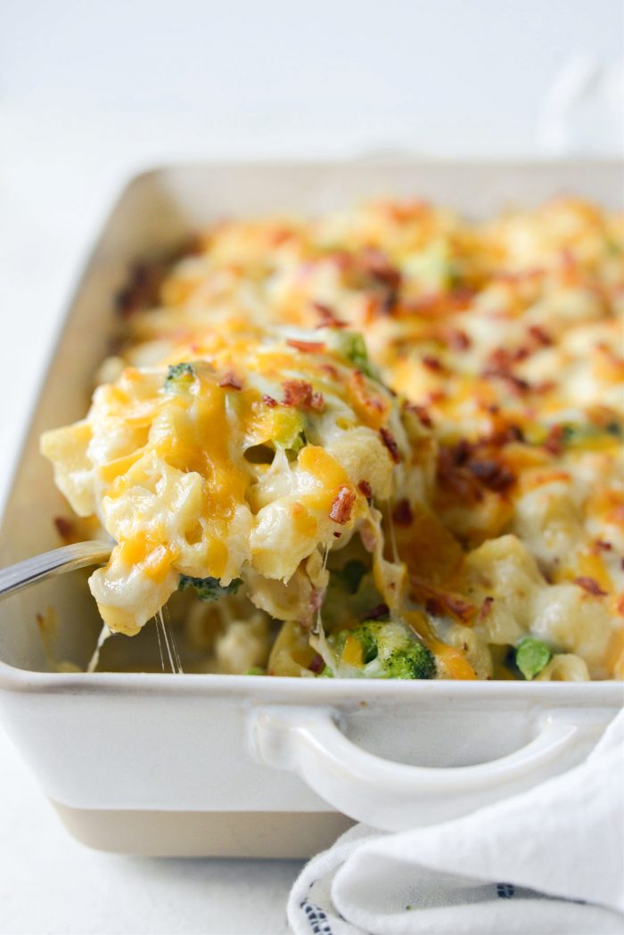 Bacon Broccoli Mac and Cheese