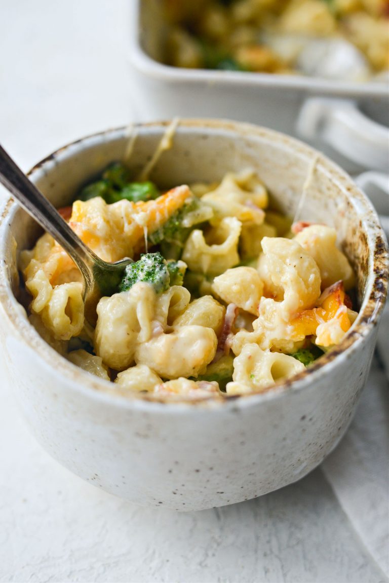 Bacon Broccoli Mac and Cheese Simply Scratch