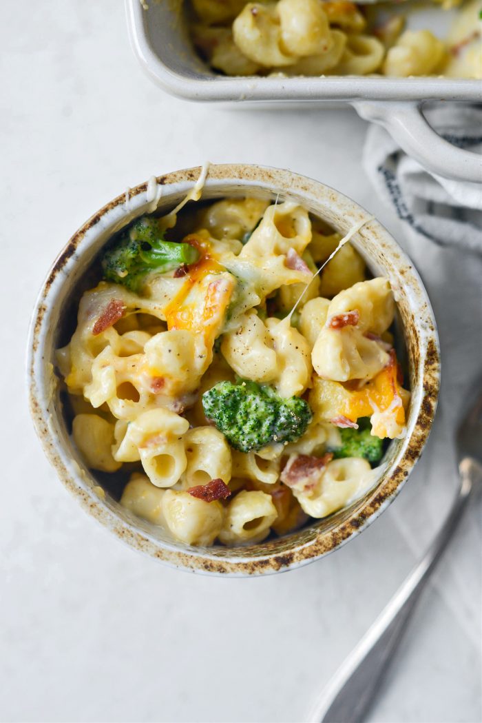 Bacon Broccoli Mac and Cheese