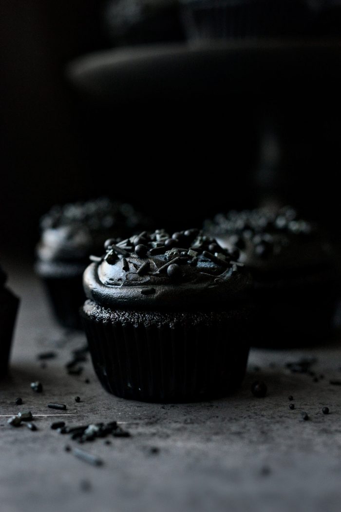 Black Velvet Cupcakes
