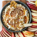 Caramel Whipped Goat Cheese Dip