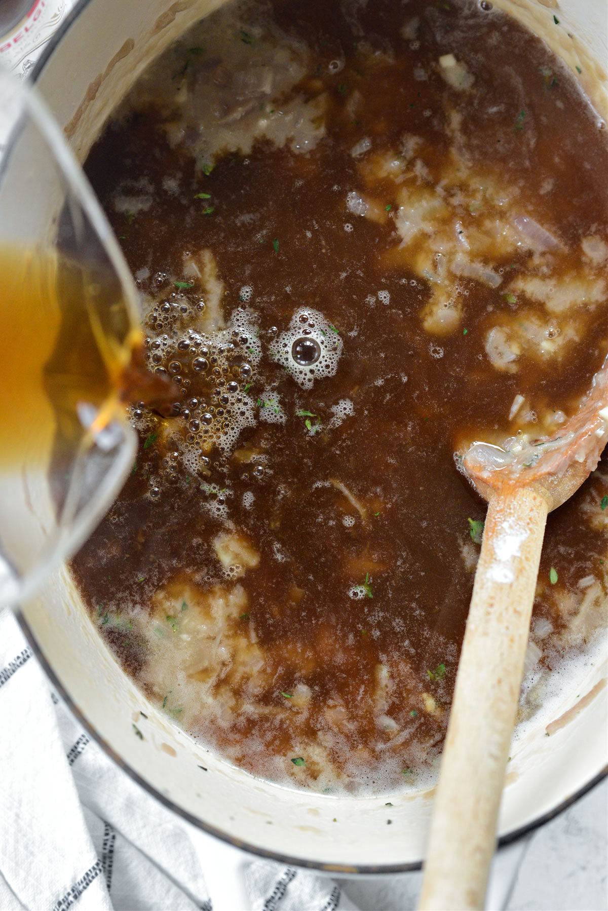 Smoky Beer French Onion Soup Simply Scratch